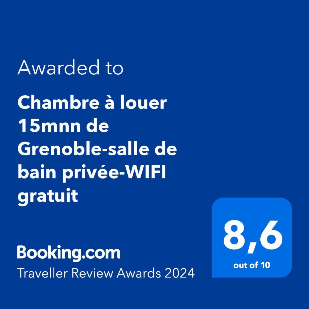 Chambre A Louer 15Mnn De Grenoble-Salle De Bain Privee-Wifi Gratuit Fontanil-Cornillon Eksteriør bilde